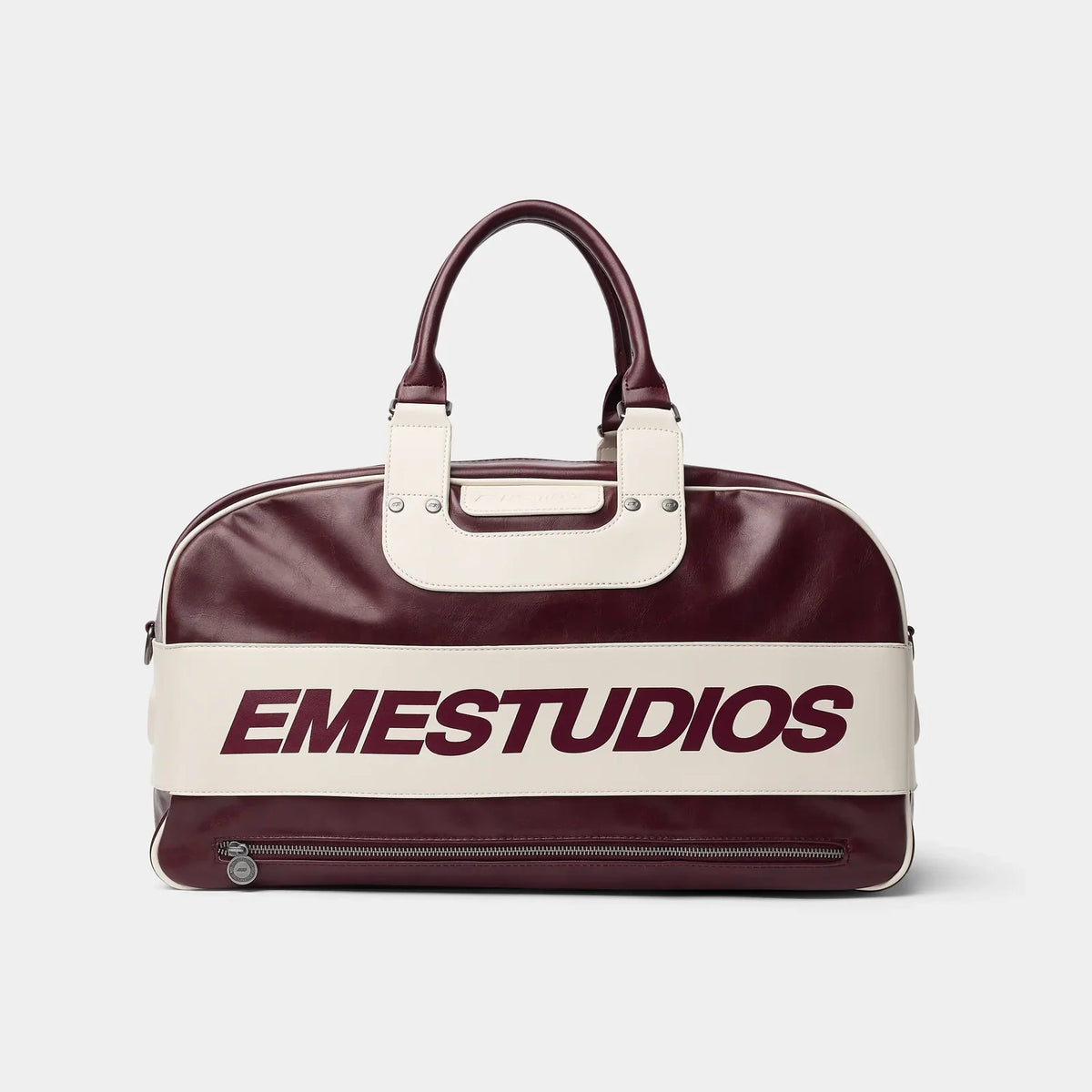 Bolso Eme Studios Rush Burgundy Duffle Bag
