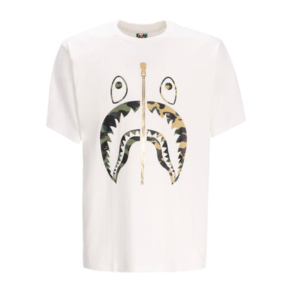 Polera BAPE 1st Camo Separate Shark White
