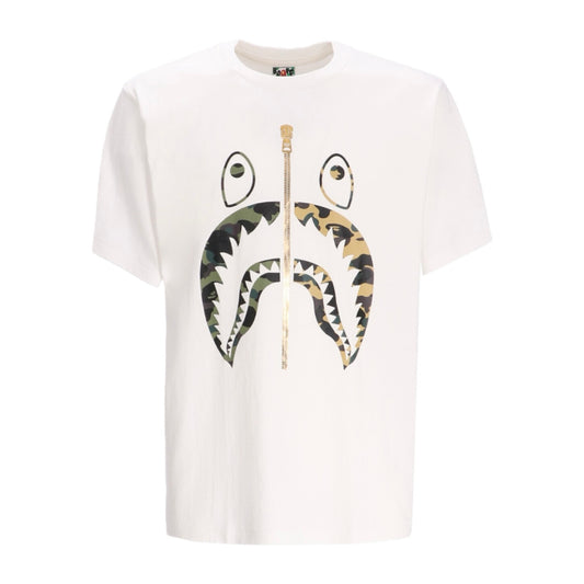 Polera BAPE 1st Camo Separate Shark White