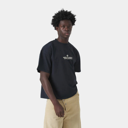 Polera Eme Studiosm Powered Navy Oversized