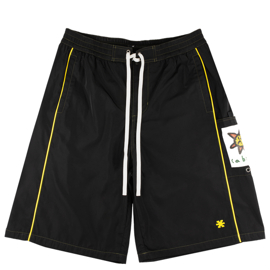 Short Cabrio Peace Black