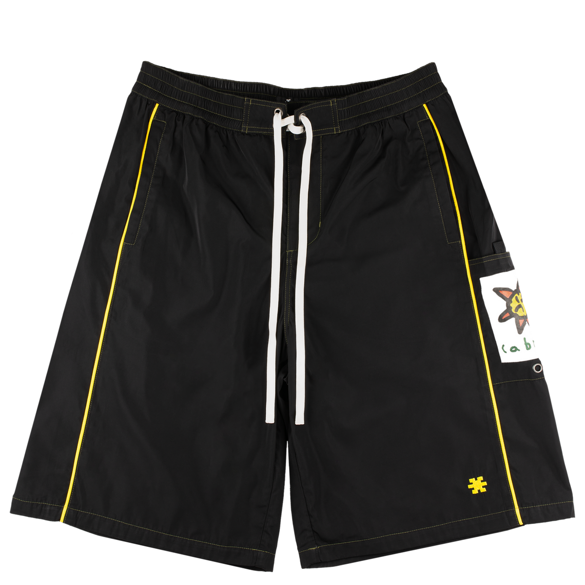 Short Cabrio Peace Black