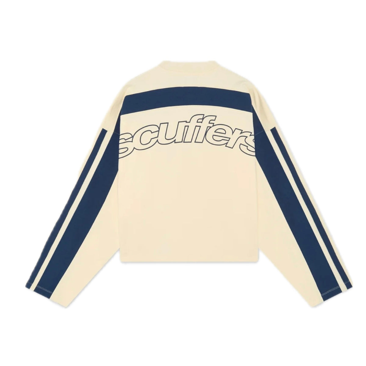Poleron Scuffers Sport Tech Ecru Crewneck