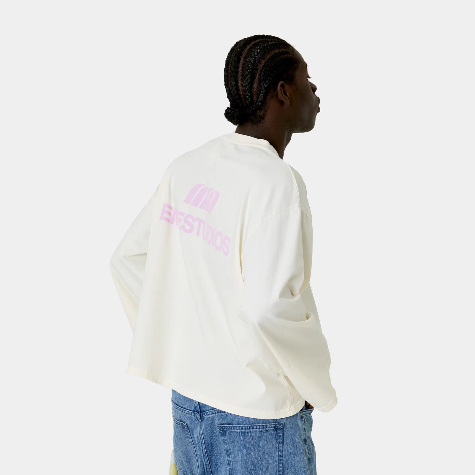 Polera Eme Studios Uniform Off Sand Long Sleeve