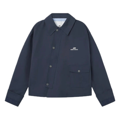 Chaqueta Eme Studios Lizi Navy Trench Jacket