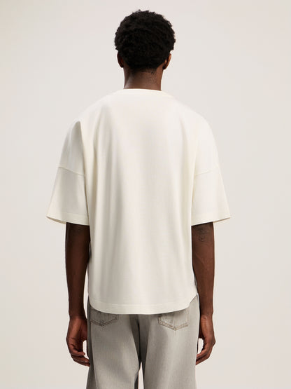 Polera Palm Angels Bear In Mind Over Off White/Brown