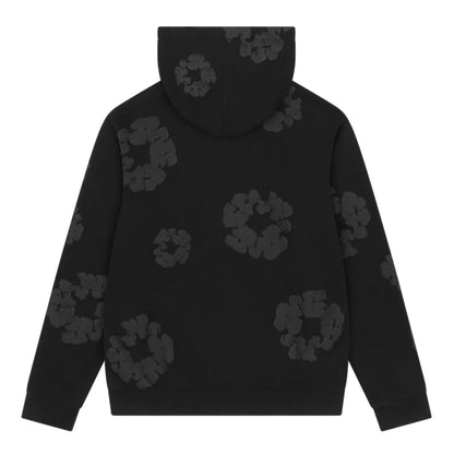 Poleron Denim Tears Mono Cotton Wreath Hoodie Black
