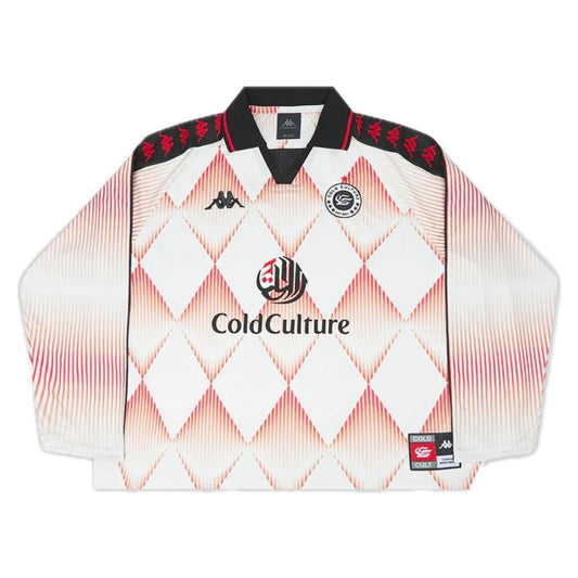 Polera Cold Culture x Kappa Longsleeve Jersey Red