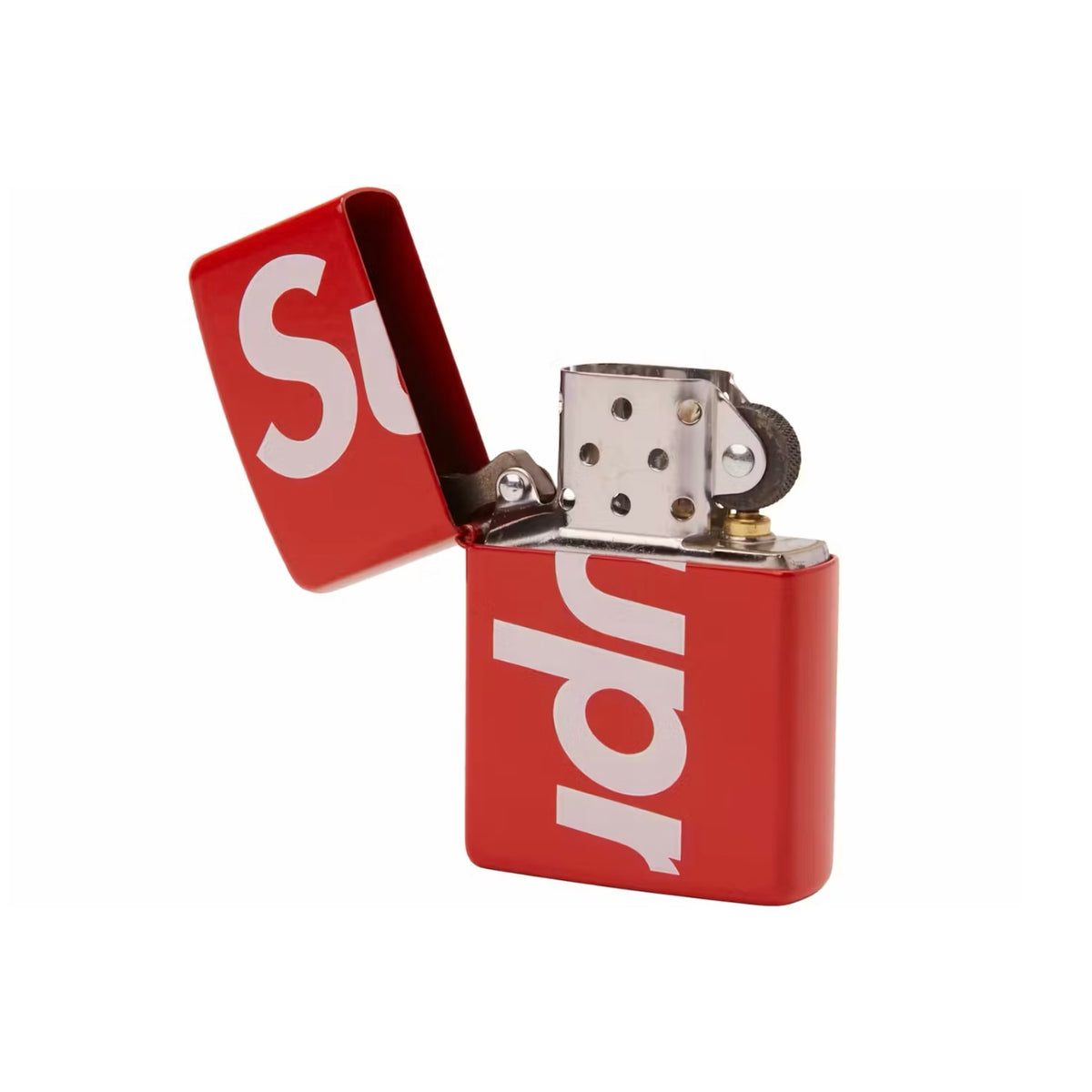 Lighter Supreme x Zippo Logo Sup Red