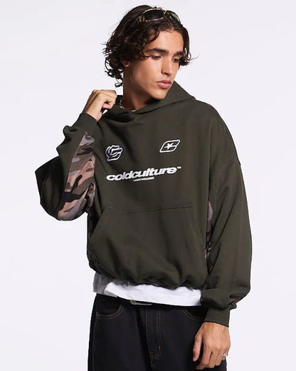 Poleron Cold Culture Racing Camo Dark