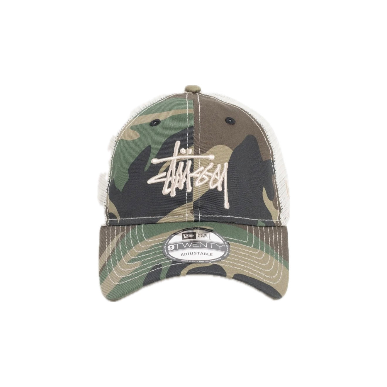 Gorro Stussy 9Twenty Basic Trucker Woodland Camo