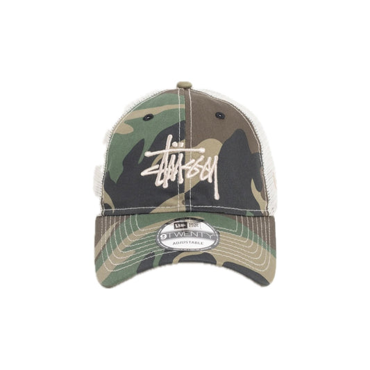 Gorro Stussy 9Twenty Basic Trucker Woodland Camo