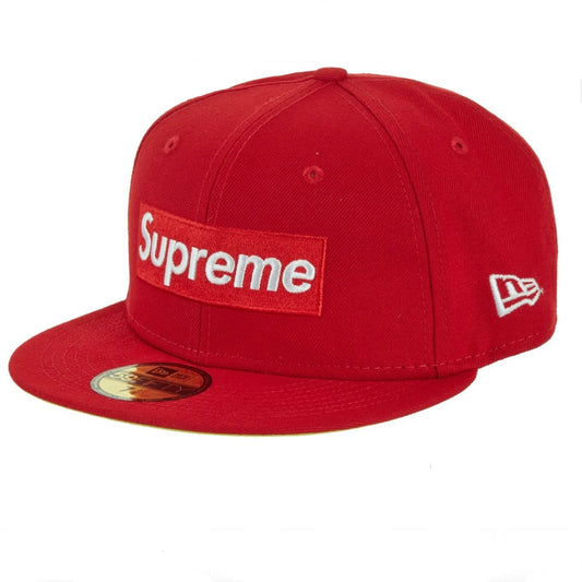 Gorro Supreme x New Era No Comp Box Logo Red
