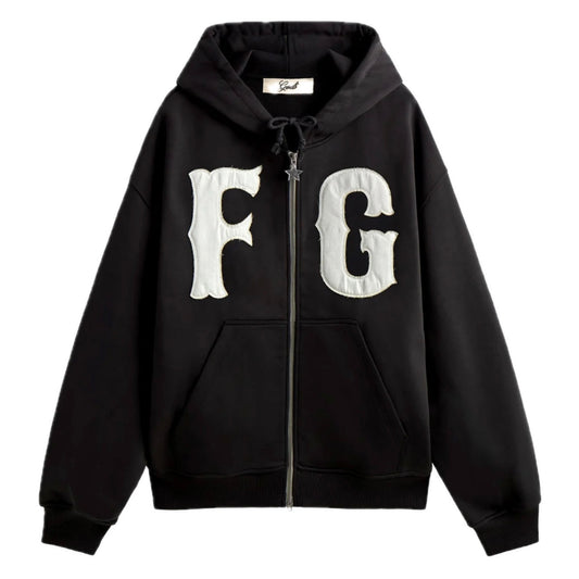 Poleron Fake Gods FG Zipper Black
