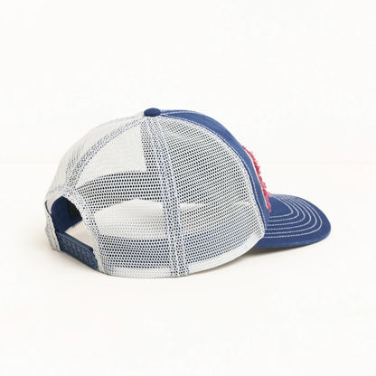 Gorro Stussy Burly Threads Trucker Navy