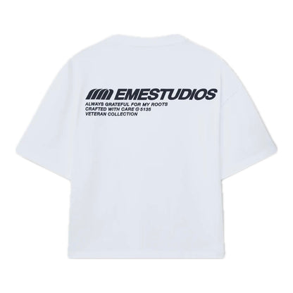 Polera Eme Studios Roots Pearl Oversized Tee