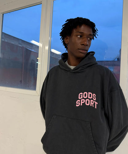 Poleron Fake Gods Sport Club Hoodie Antracite