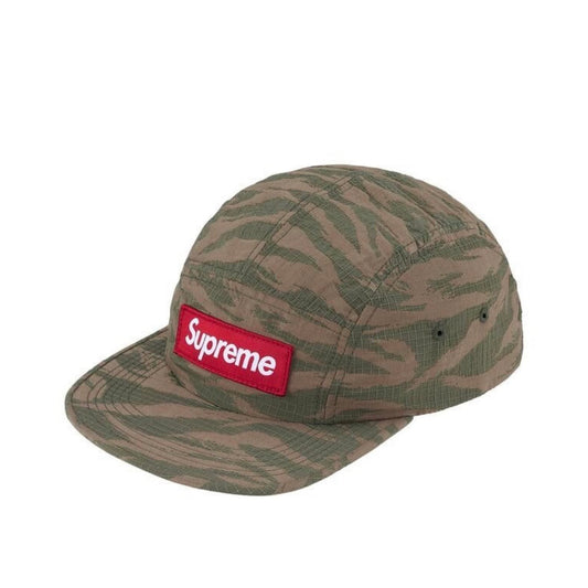 Gorro Supreme Nylon Tiger Camo Camp Cap Olive SS26