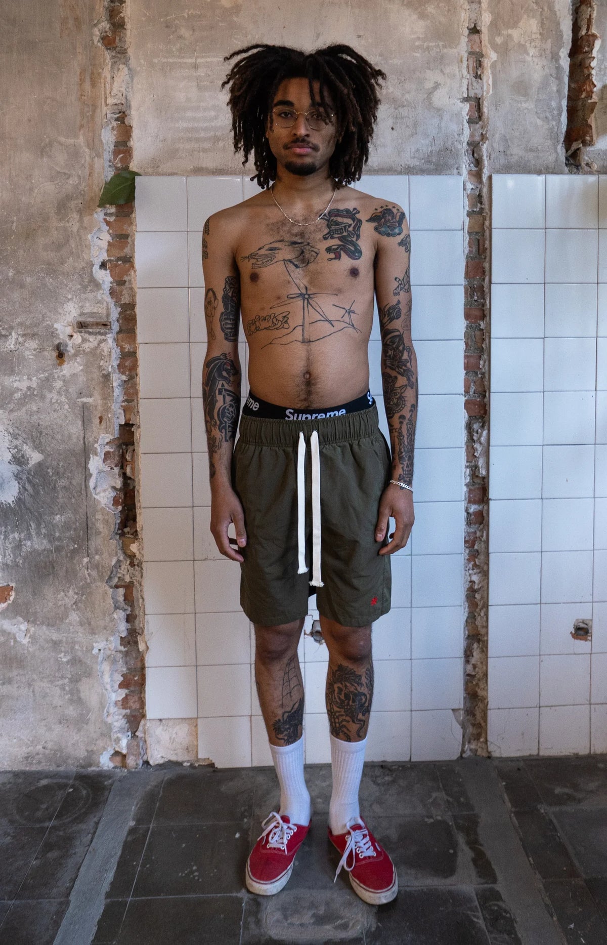 Short Cabrio OG Washed Khaki