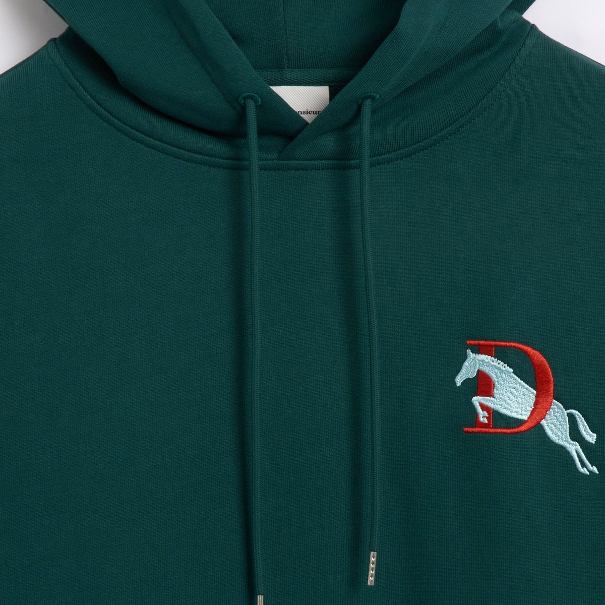 Poleron Drole de Monsieur “NFPM” Le Hoodie Polo Dark Green