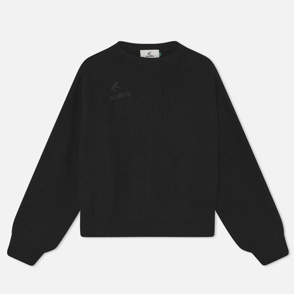 Sweater Scuffers Amore Black Knit