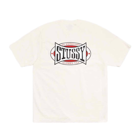 Polera Stussy Champion Oval Pigment Dyed Natural