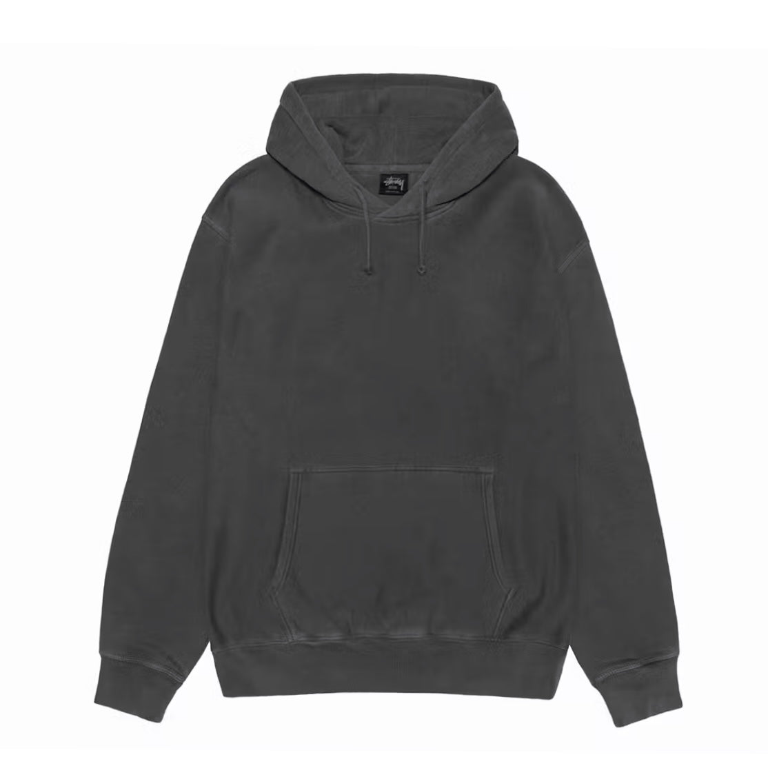 Poleron Stussy Buana Pig. Dyed Black