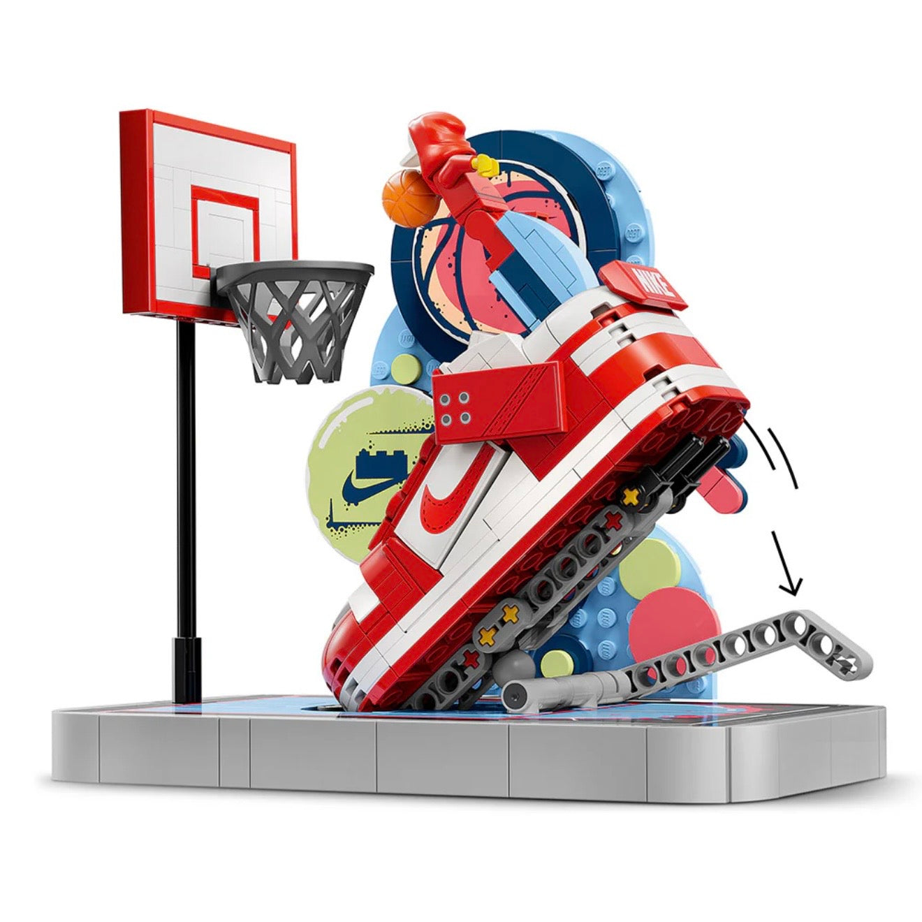 Lego x Nike Dunk Trickshot Set