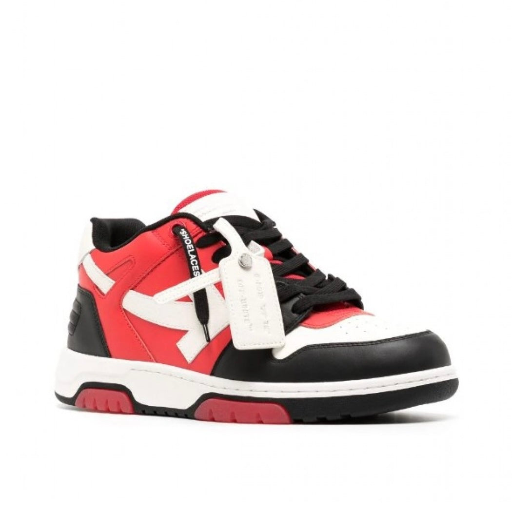 Off-White Out Of Office Calf Leather Red/White
