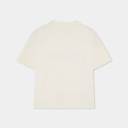 Polera Eme Studios Jackies Off Sand Oversized Tee