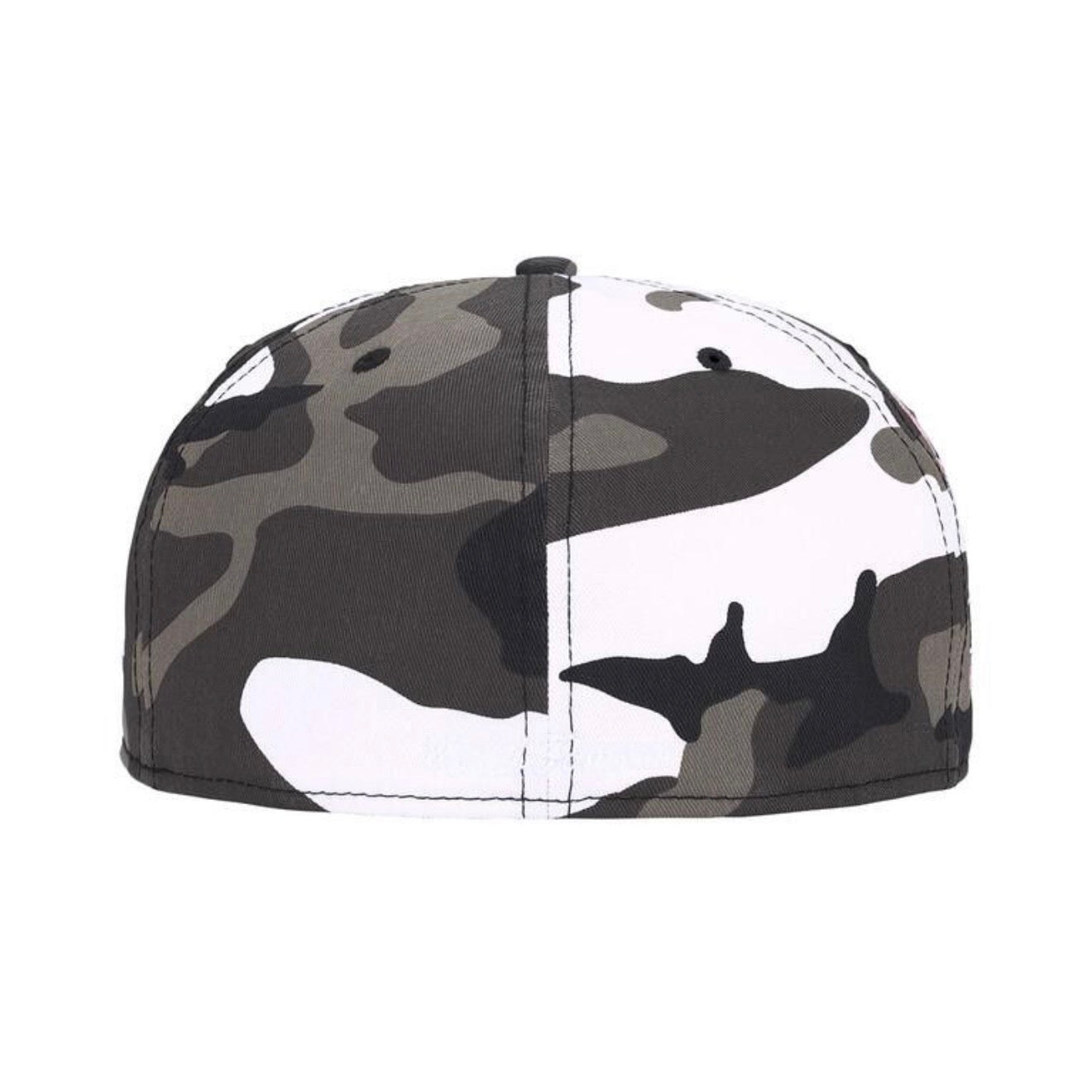 Gorro Supreme Shop Box Logo x New Era Snow Camo Paris SS26