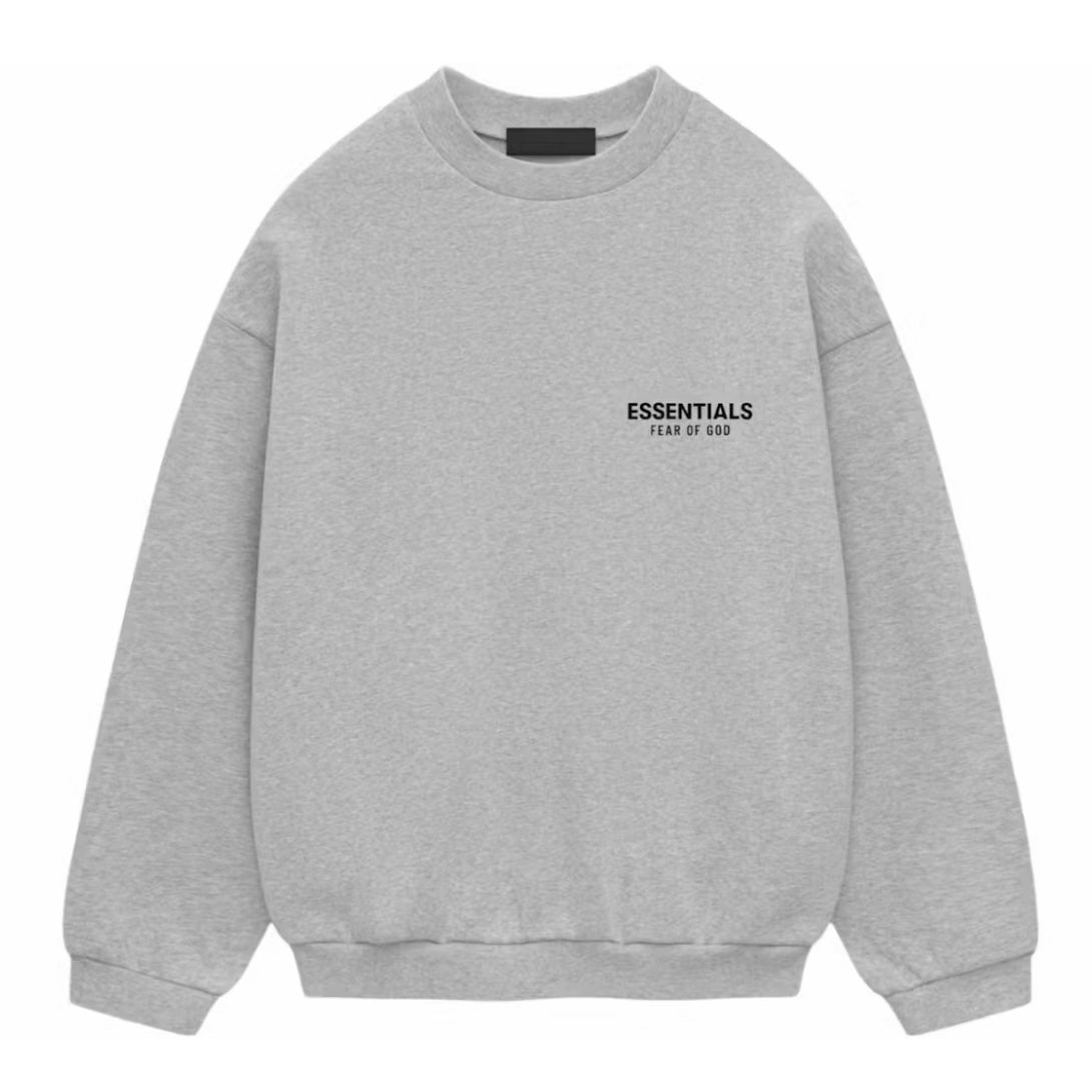 Poleron Essentials Fleece Crewneck Light Heather Grey