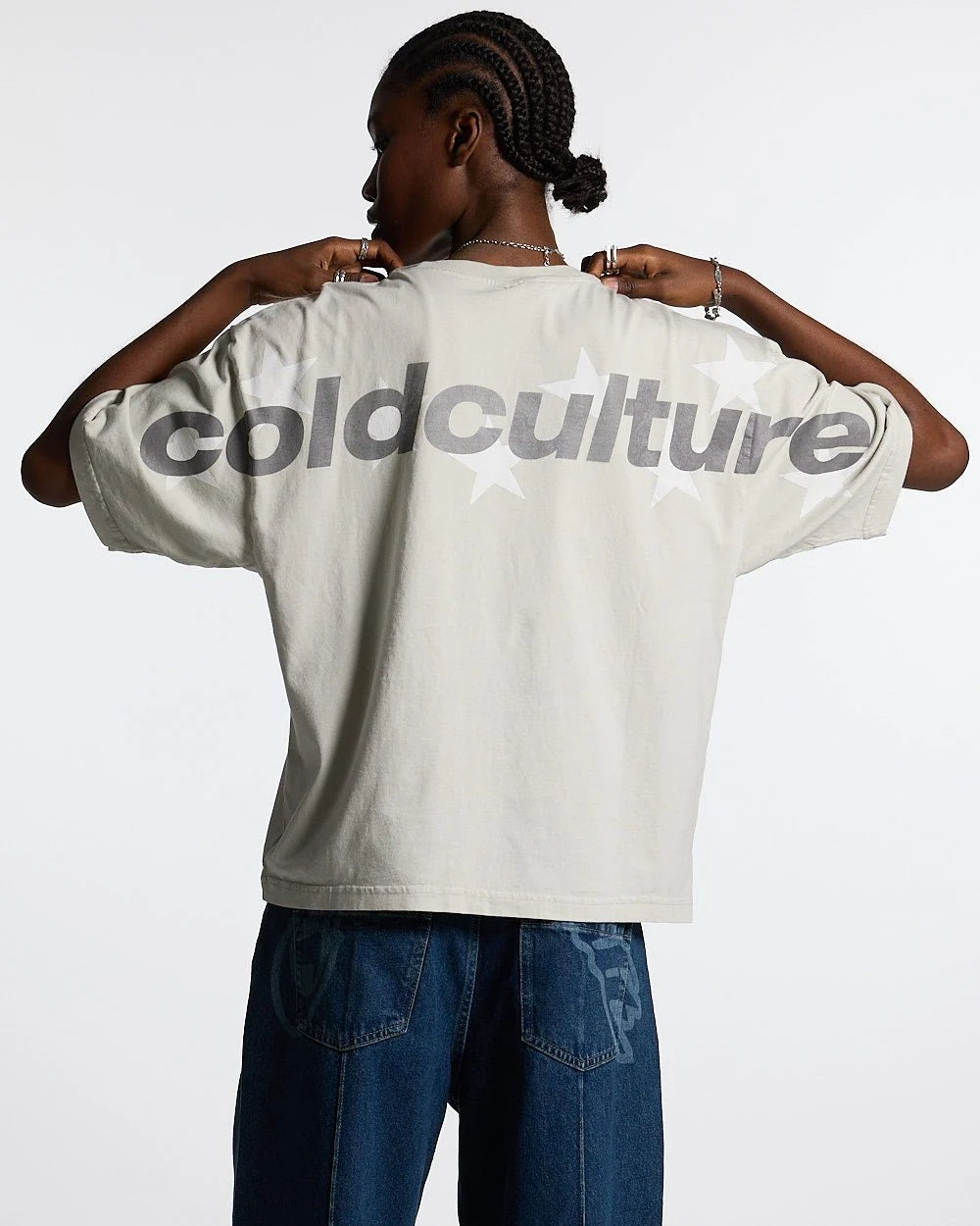 Polera Cold Culture Stellar Light Grey