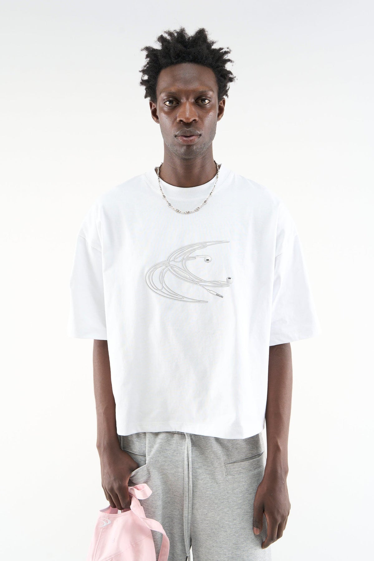Polera Scuffers Earphones White
