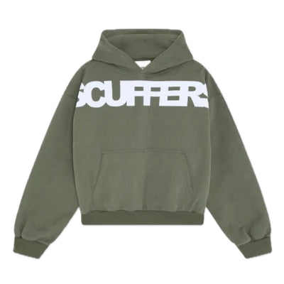 Poleron Scuffers Flock Green Hoodie