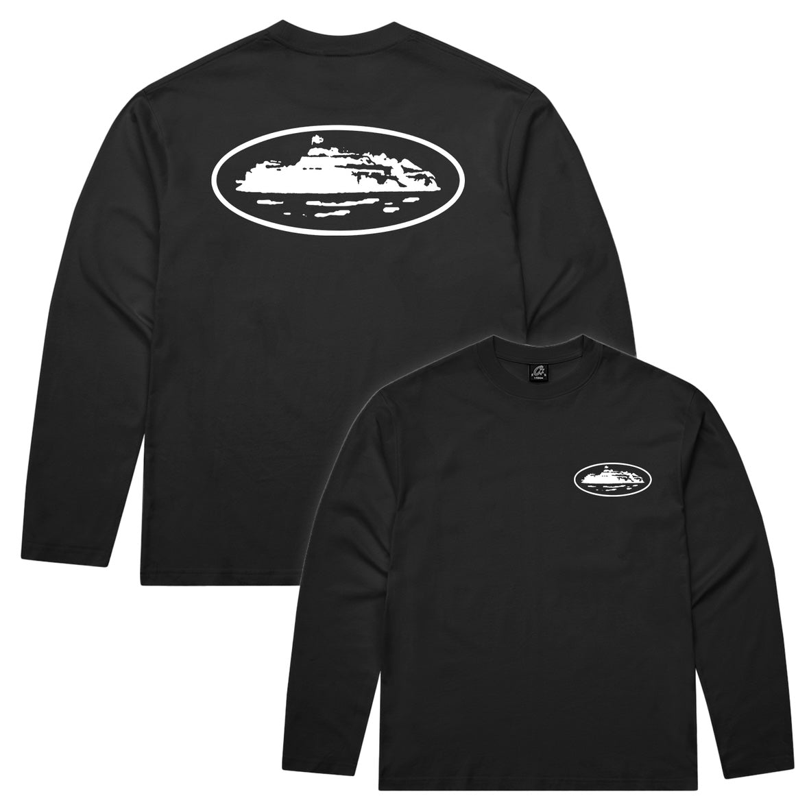 Polera Corteiz OG Island LS Black