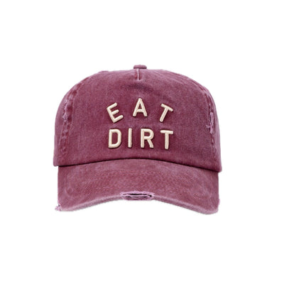 Gorro Duke + Dexter Eat Dirt Washed Red
