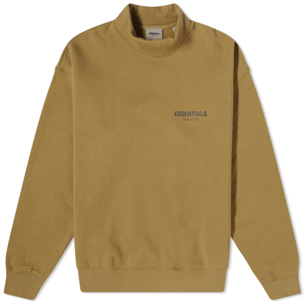 Poleron Essentials Summer Mock Neck Sweat - L