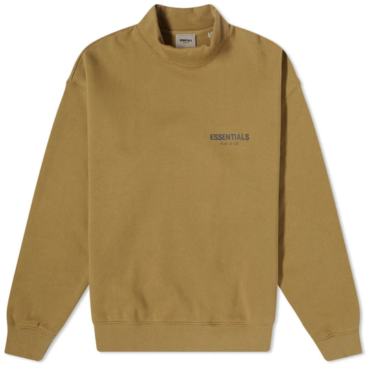 Poleron Essentials Summer Mock Neck Sweat - L
