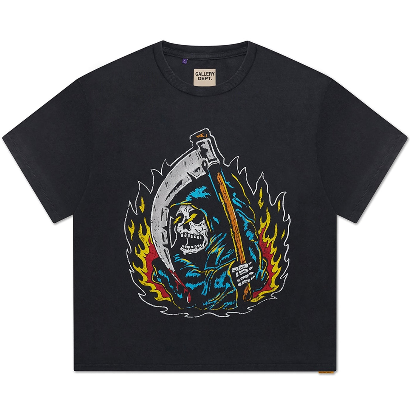 Polera Gallery Dept. Big Reaper Atk Vintage Balck Tee