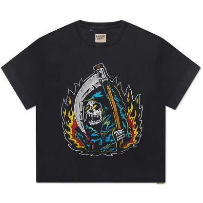Polera Gallery Dept. Big Reaper Atk Vintage Balck Tee