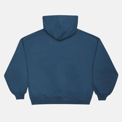 Poleron Cold Culture Wild Snake Navy Blue