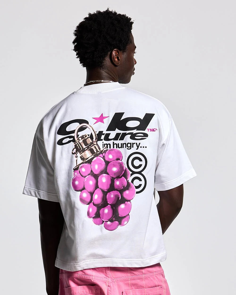 Polera Cold Culture Boom Tee White