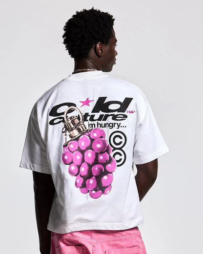 Polera Cold Culture Boom Tee White