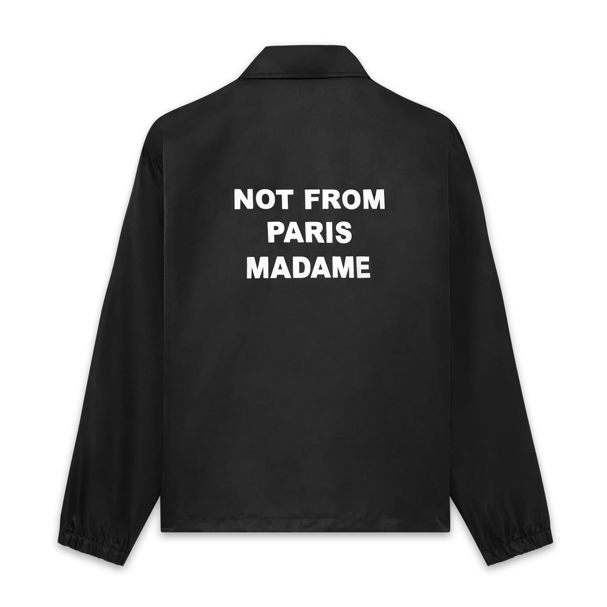 Chaqueta Drole de Monsieur “NFPM” La Veste Slogan Black
