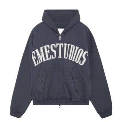 Poleron Eme Studios Vault Ombre Blue Full Zip