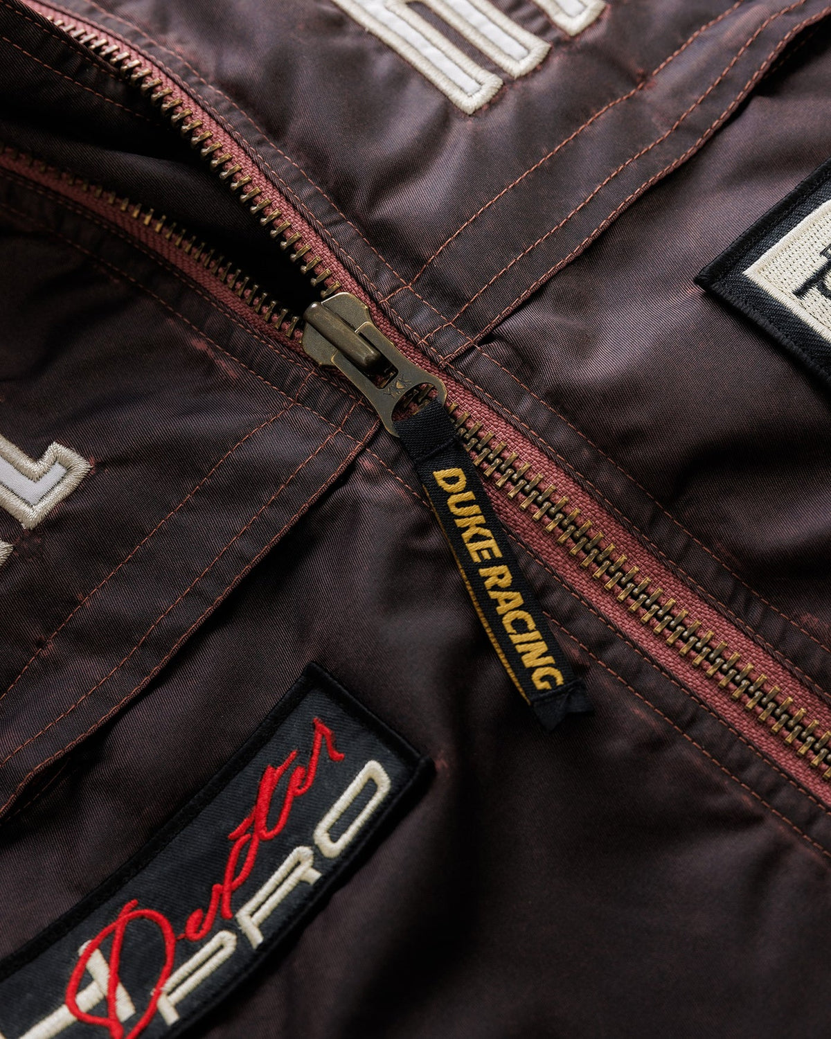 Chaqueta Duke + Dexter DR4 Trackside Vintage Mauve Bomber