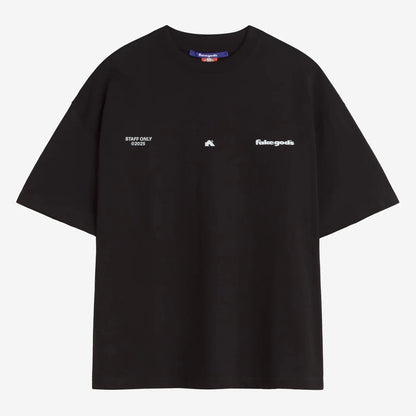 Polera Fake Gods Staff Tee Black - XL
