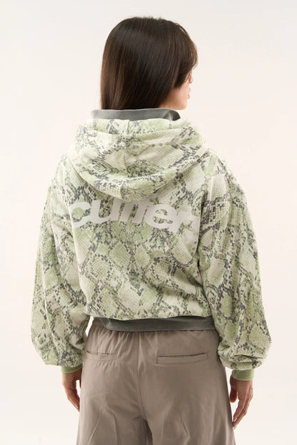 Poleron Scuffers SCFF Green Snake Zipper