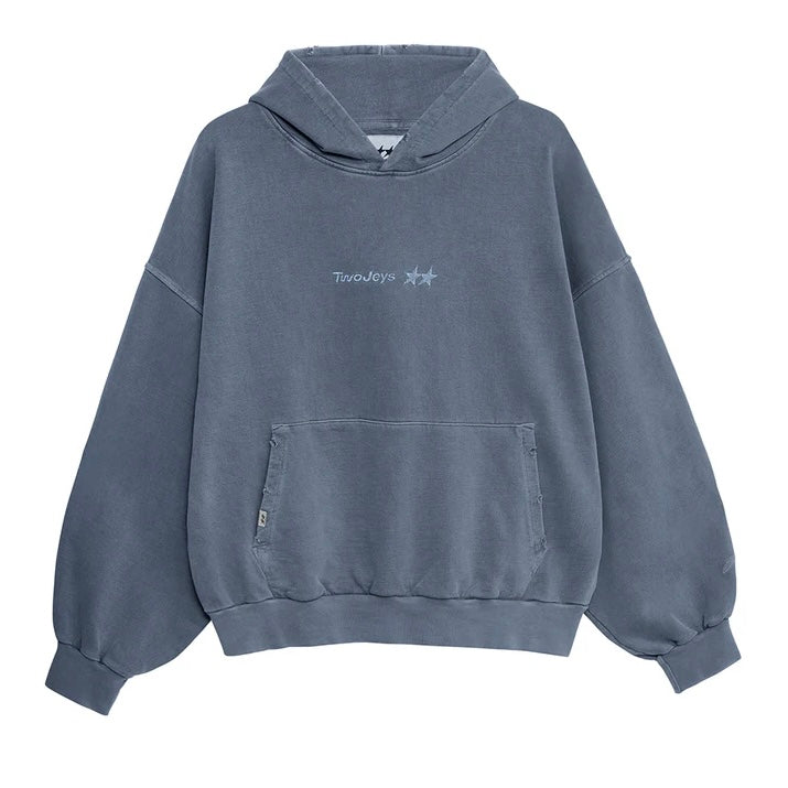 Poleron TwoJeys Pigment Dyed Blue Icon